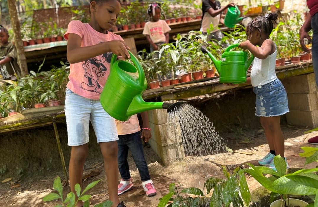 Children in the nursery